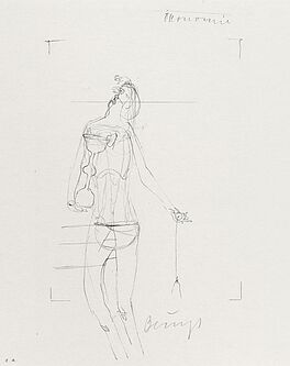 Joseph Beuys - Aus Zeichnung zu Leonardo Codices Madrid, 55278-5, Van Ham Kunstauktionen