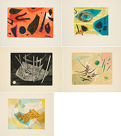 Henri Goetz - Konvolut von 5 Druckgrafiken, 60174-585, Van Ham Kunstauktionen