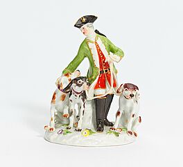 Meissen - Kleine Jagdgruppe mit Hunden, 70233-60, Van Ham Kunstauktionen