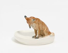 Meissen - Kleiner Fuchs auf Schale, 75074-62, Van Ham Kunstauktionen