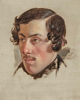 Porträtstudie eines jungen Herren, 77740-8, Van Ham Kunstauktionen