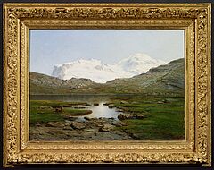 Leberecht Lortet - Der Riffelsee oberhalb von Zermatt, 66629-1, Van Ham Kunstauktionen