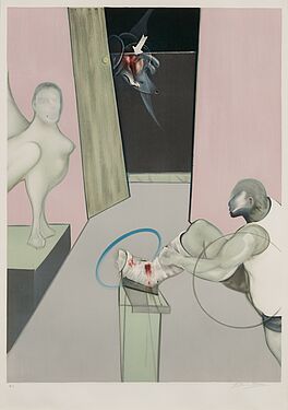 Francis Bacon - Oedipe et le Sphinx dapres Ingres, 77925-10, Van Ham Kunstauktionen