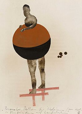 Ulf Puder - Mappe mit 4 Entwuerfen und 22 Skizzen aus dem Projekt Floessers Weg nach Kapernaum, 300001-3482, Van Ham Kunstauktionen