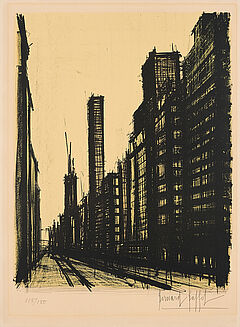 Bernard Buffet - New York VIII aus Album New York, 61174-100, Van Ham Kunstauktionen