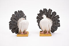 Nymphenburg - Ein Paar Pfauentauben, 73793-10, Van Ham Kunstauktionen