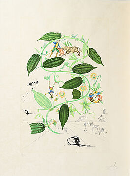 Salvador Dali - Passiflore Passiflora laurigera, 61174-108, Van Ham Kunstauktionen