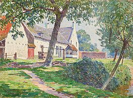 Rodolphe Wytsman - Landschaft mit Bauernhof, 75042-1, Van Ham Kunstauktionen