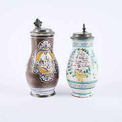Zwei Birnkrüge, 81740-15, Van Ham Kunstauktionen