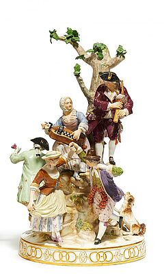 Meissen - Grosse Gruppe Der Tanz, 58051-25, Van Ham Kunstauktionen