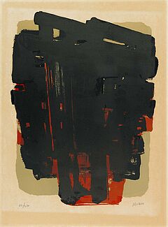 Pierre Soulages - Lithographie Nr 8, 55550-9, Van Ham Kunstauktionen