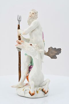 Meissen - Neptun mit Hippokamp als Allegorie des Wassers, 75236-7, Van Ham Kunstauktionen
