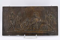 Reliefplatte mit Priamos vor Achill, 74103-1, Van Ham Kunstauktionen