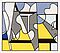 Roy Lichtenstein - Cow Triptych Cow Going Abstract, 75048-1, Van Ham Kunstauktionen