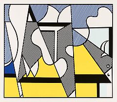 Roy Lichtenstein - Cow Triptych Cow Going Abstract, 75048-1, Van Ham Kunstauktionen