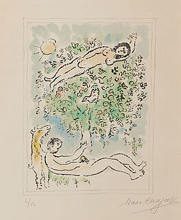 Marc Chagall - Larbre fleuri II, 66364-1, Van Ham Kunstauktionen