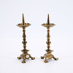 Paar kleine Leuchter, 81927-2, Van Ham Kunstauktionen