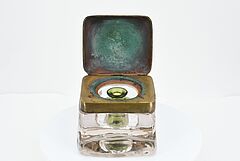 Wien - Tintenfass mit drei Eulen, 75062-9, Van Ham Kunstauktionen