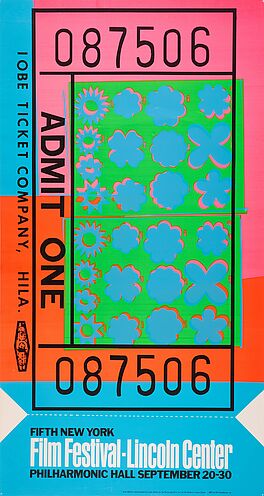 Andy Warhol - Lincoln Center Ticket, 76214-2, Van Ham Kunstauktionen