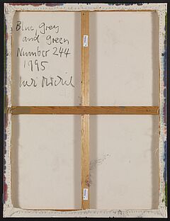 Ueli Michel - Blue gray and green Number 244, 57456-2, Van Ham Kunstauktionen