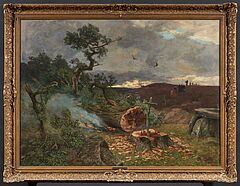 Fritz von Wille - Die Bonifatiuseiche, 81238-1, Van Ham Kunstauktionen