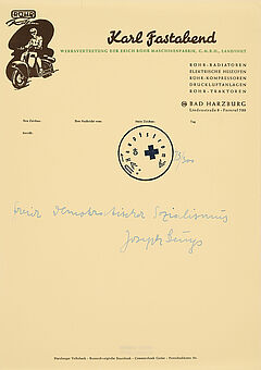 Joseph Beuys - Freier Demokratischer Sozialismus, 76494-1, Van Ham Kunstauktionen