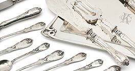 Julius Lemor - Schoenes Jugendstil Besteck, 80784-23, Van Ham Kunstauktionen
