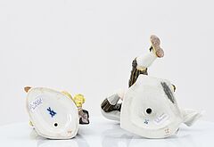 Meissen - Dottore Boloardo und Harlekin aus der Commedia dellArte, 75074-23, Van Ham Kunstauktionen