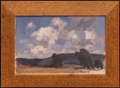 Otto Ubbelohde - Landschaft mit weitem Wolkenhimmel, 81921-1, Van Ham Kunstauktionen
