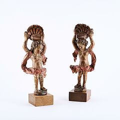 Zwei Putten mit Muschelornament, 81858-3, Van Ham Kunstauktionen