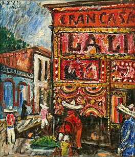 Max Peiffer Watenphul - Pulqueria in Mexico, 81804-8, Van Ham Kunstauktionen