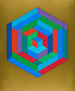Victor Vasarely - Sin-Hat-A, 80374-608, Van Ham Kunstauktionen