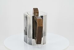 Wohl Belgien - Fuenfteiliges Art Deco Kaffee- und Teeservice mit facettiertem Korpus, 73549-19, Van Ham Kunstauktionen