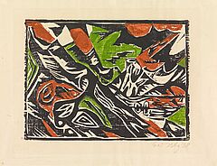 Ernst Wilhelm Nay - Lofotenlandschaft, 68002-27, Van Ham Kunstauktionen