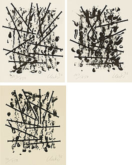 Guenther Uecker - Aus Feldarbeit - Arbeitsfelder - Uecker - Dresden, 80374-1220, Van Ham Kunstauktionen