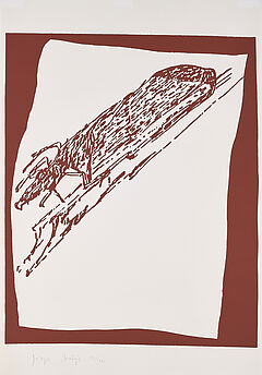 Joseph Beuys - Hirsch auf Urschlitten, 75152-2, Van Ham Kunstauktionen