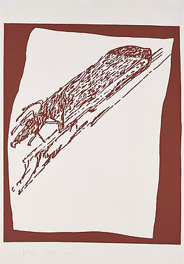 Joseph Beuys - Hirsch auf Urschlitten, 75152-2, Van Ham Kunstauktionen