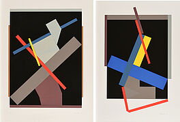 Rudolf Valenta - Konvolut von 2 Serigrafien, 65280-3, Van Ham Kunstauktionen