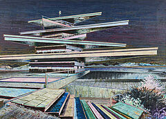 Maik Wolf - Cluster 14 Monolith 3 Nacht 2, 73213-114, Van Ham Kunstauktionen