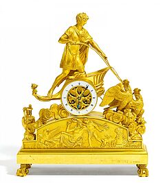 Pierre-Philippe Thomire - Seltene Pendule Ganymed im Streitwagen des Zeus, 57840-1, Van Ham Kunstauktionen