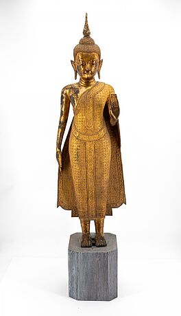 Stehender Buddha Shakyamuni, 76654-38, Van Ham Kunstauktionen