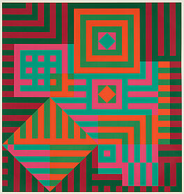 Victor Vasarely - Aus Planetary Folklore, 80374-598, Van Ham Kunstauktionen