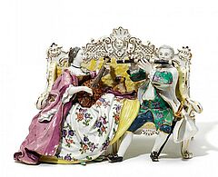 Meissen - Galante Sofagruppe, 55279-1, Van Ham Kunstauktionen