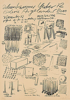 Guenther Uecker - Ideenkammer Uecker 72, 66202-6, Van Ham Kunstauktionen