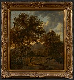 Jan Gabrielsz Sonje - Italienische Landschaft mit Hirten, 76514-3, Van Ham Kunstauktionen