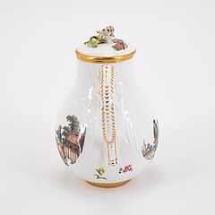 Meissen - Schoenes Ensemble mit laendlichen Szenen, 76821-50, Van Ham Kunstauktionen