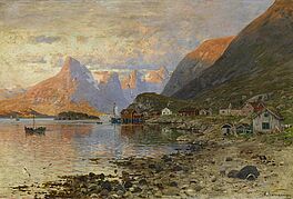 Adelsteen Normann - Sommernacht im Fjord, 59626-2, Van Ham Kunstauktionen
