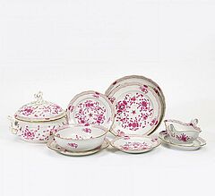 Meissen - Speiseservice Indianische Blume, 55812-1, Van Ham Kunstauktionen