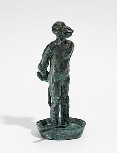 Joerg Immendorff - Affe mit Suppenschuessel, 58892-26, Van Ham Kunstauktionen