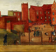 Theo Champion - Auf dem Schulhof, 58631-1, Van Ham Kunstauktionen